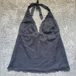 Mossimo Supply Co. Black Swim Top Size Medium